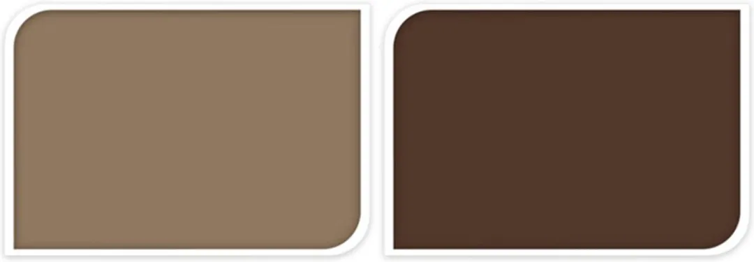 Excellent Houseware Koffiemokken Lichtbruin - 2 Stuks 150ml