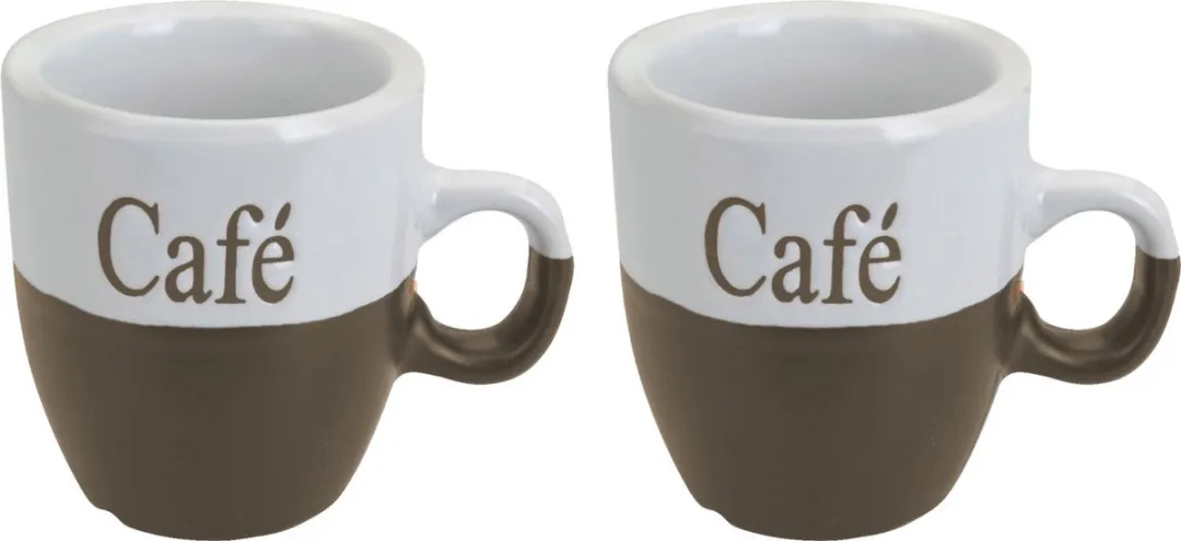 Excellent Houseware Koffiemokken Lichtbruin
