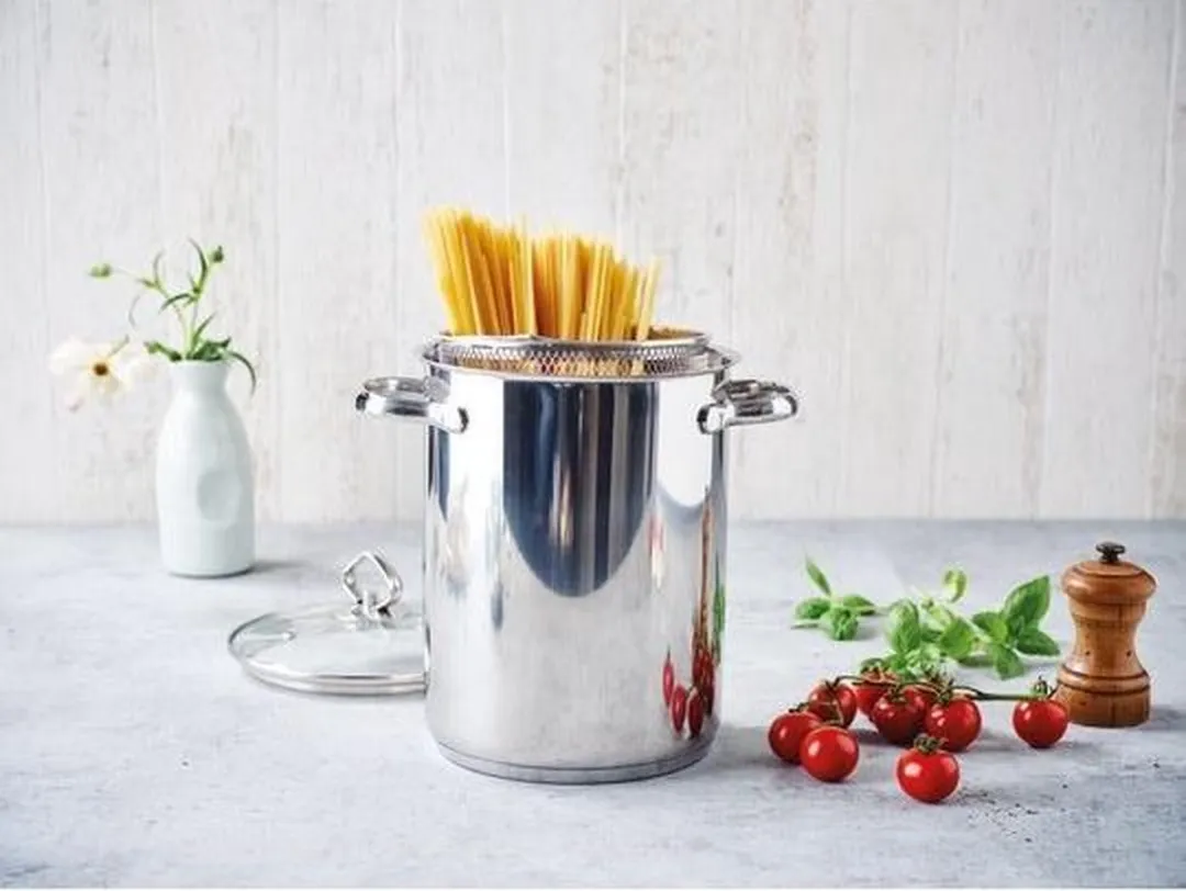Beka Aspergekoker 4.1L - Ø16cm - Zilver