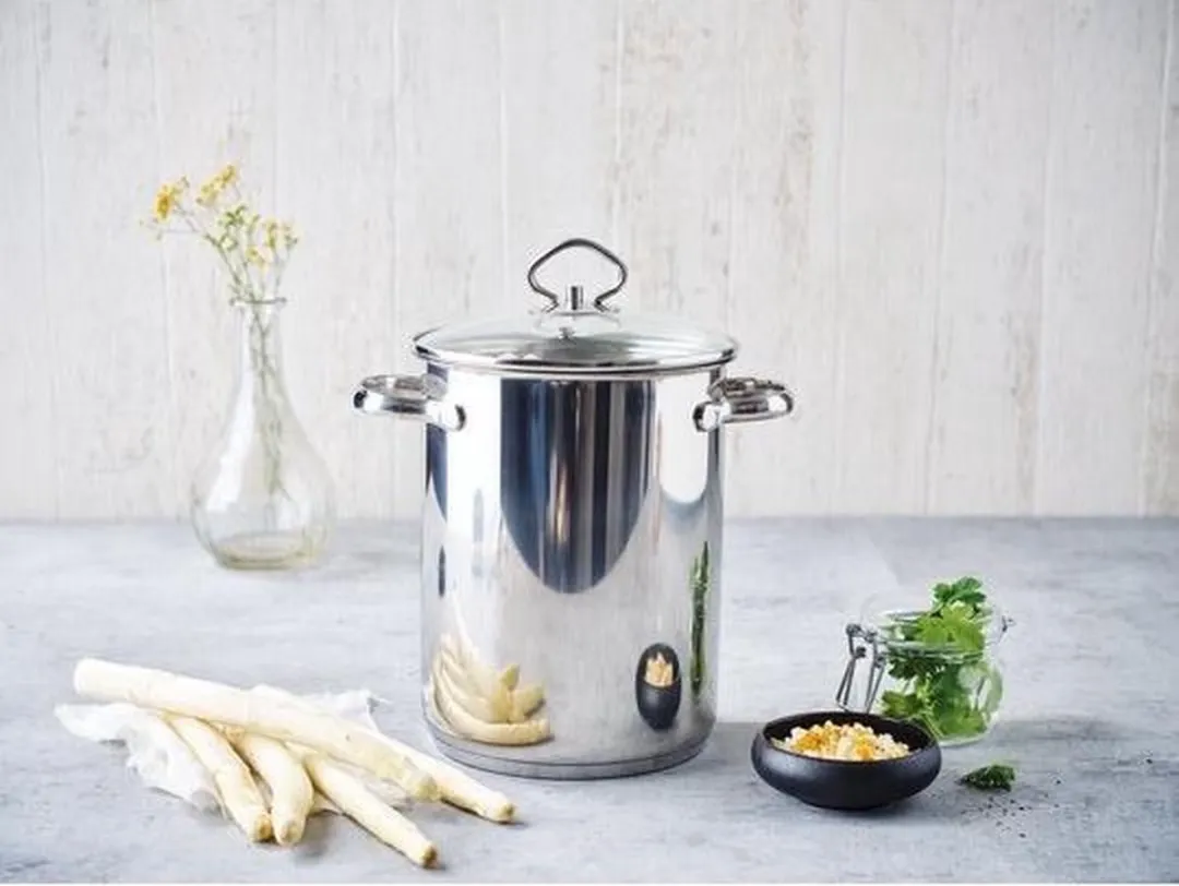 Beka Aspergekoker 4.1L - Ø16cm - Zilver