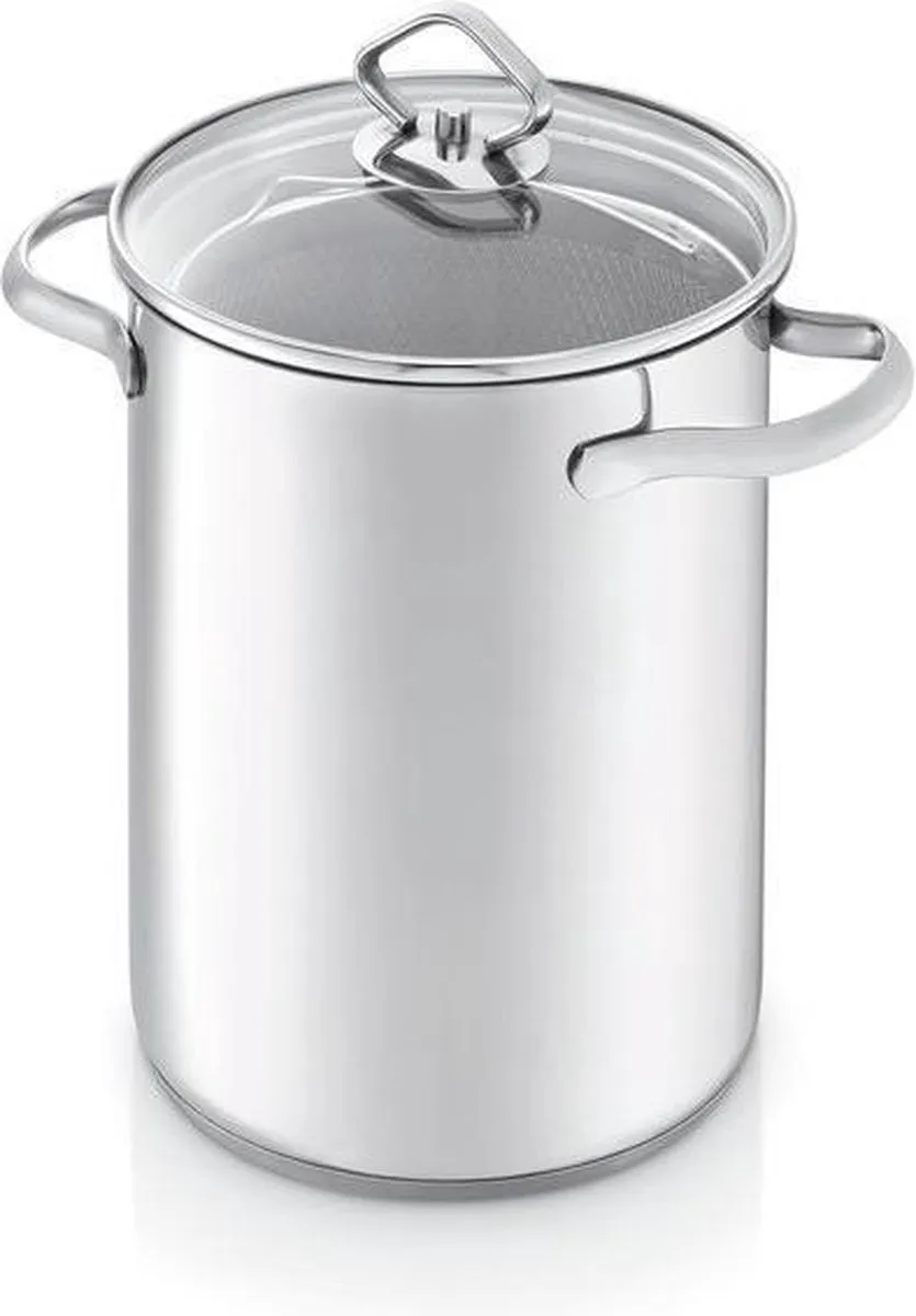 Beka Aspergekoker 4.1L - Ø16cm - Zilver