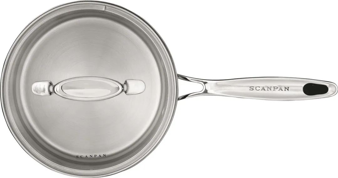 Scanpan Impact Steelpan 16cm - RVS - Glasdeksel