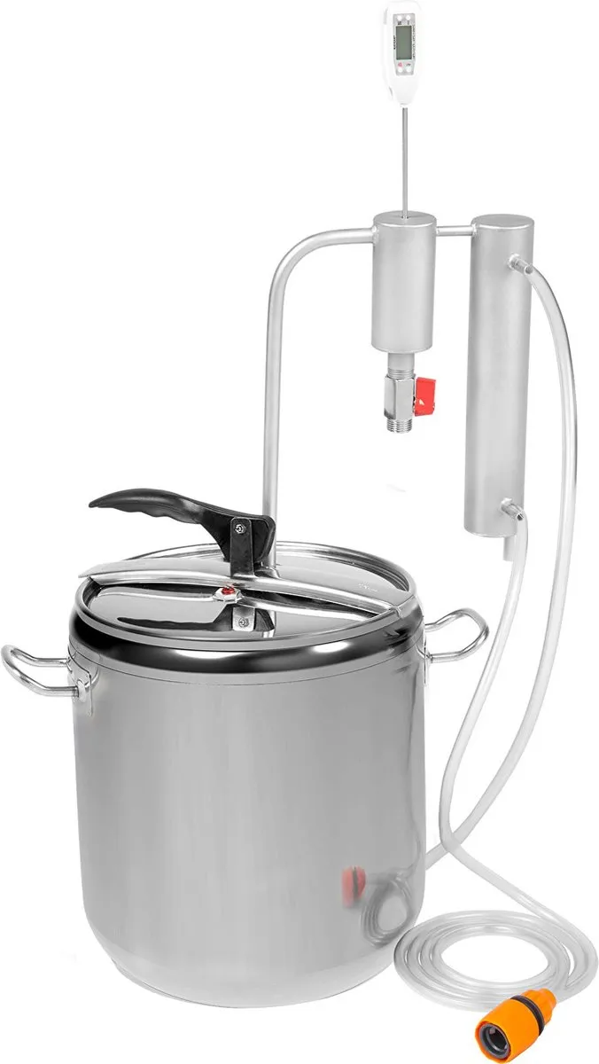 Browin Distilleerder & Snelkookpan 2-in-1 17L