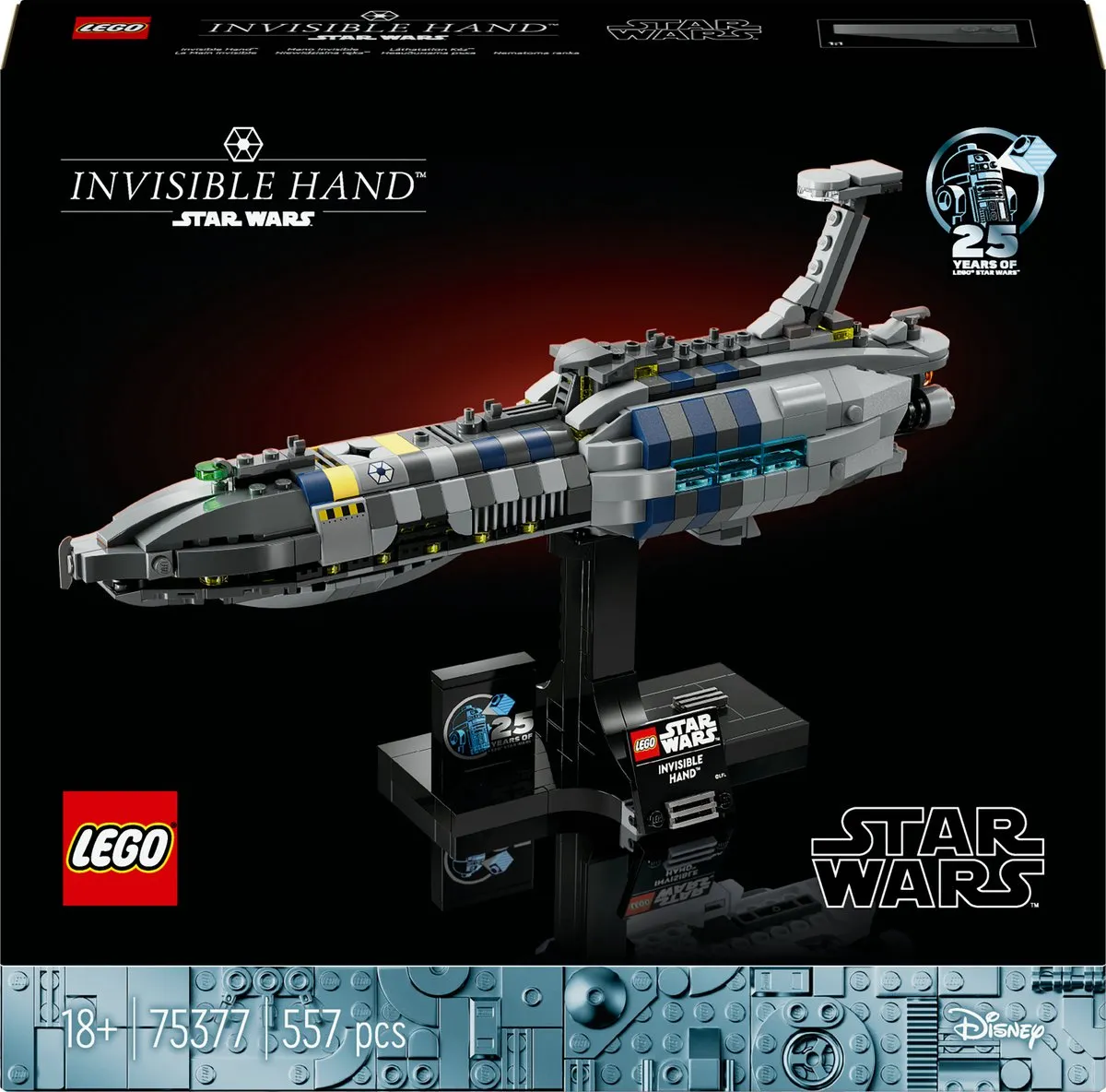 LEGO Star Wars Invisible Hand 75377 - 557 Stukken - Multicolor