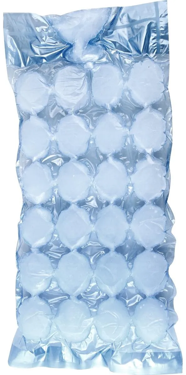Fackelmann IJsblokjeszakjes Hartjes/Ovaal 12 Stuks - Blauw