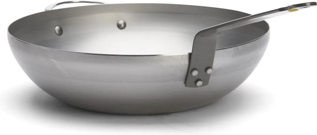 DeBuyer Mineral B Wok 32cm - Staal - Inductiegeschikt