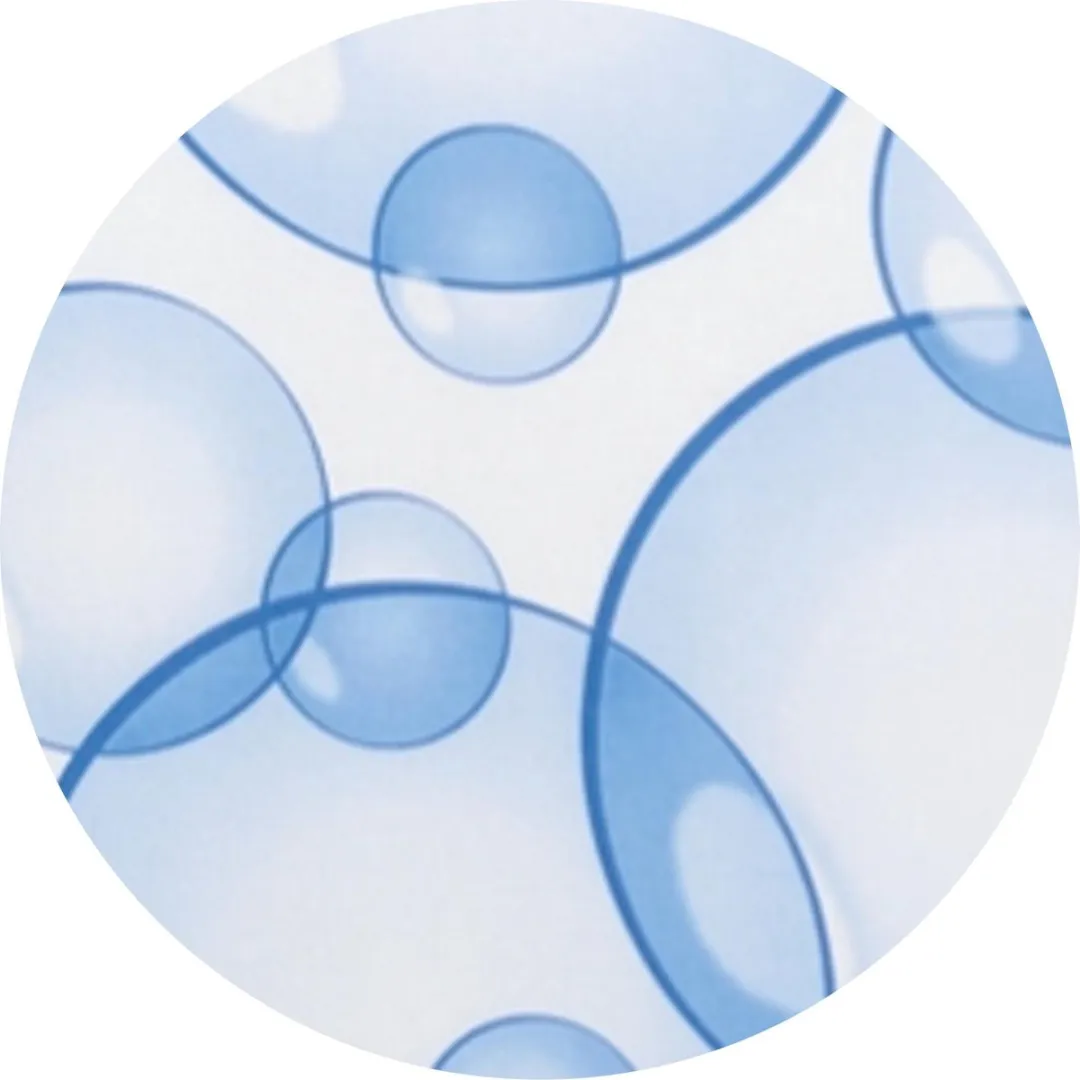 Brabantia Perfect Flow Strijkplankhoes B 124x38cm - Bubbles