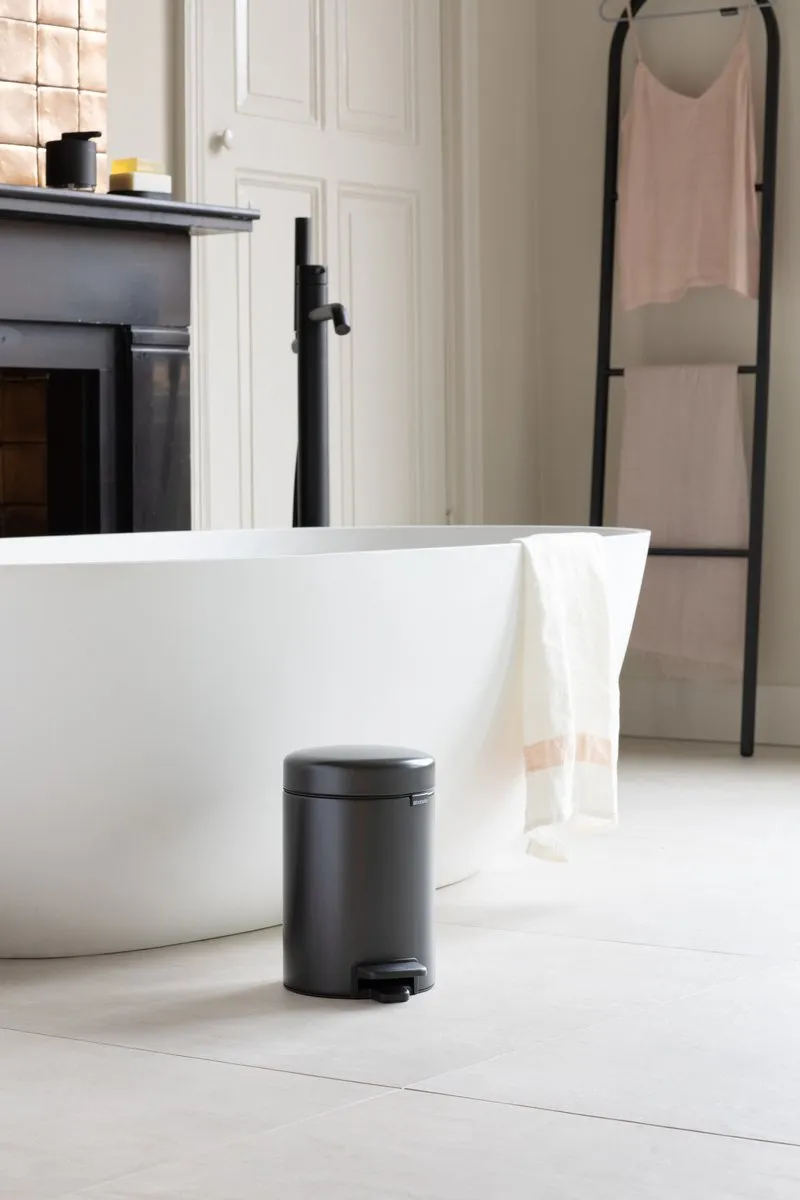 Brabantia NewIcon Prullenbak 3L - Confident Grey - afbeelding 4 van 6