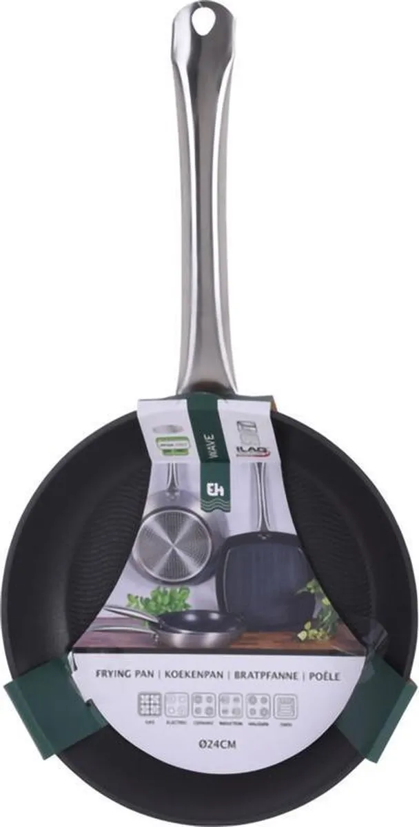 Excellent Houseware Koekenpan 24cm Aluminium - Zilver