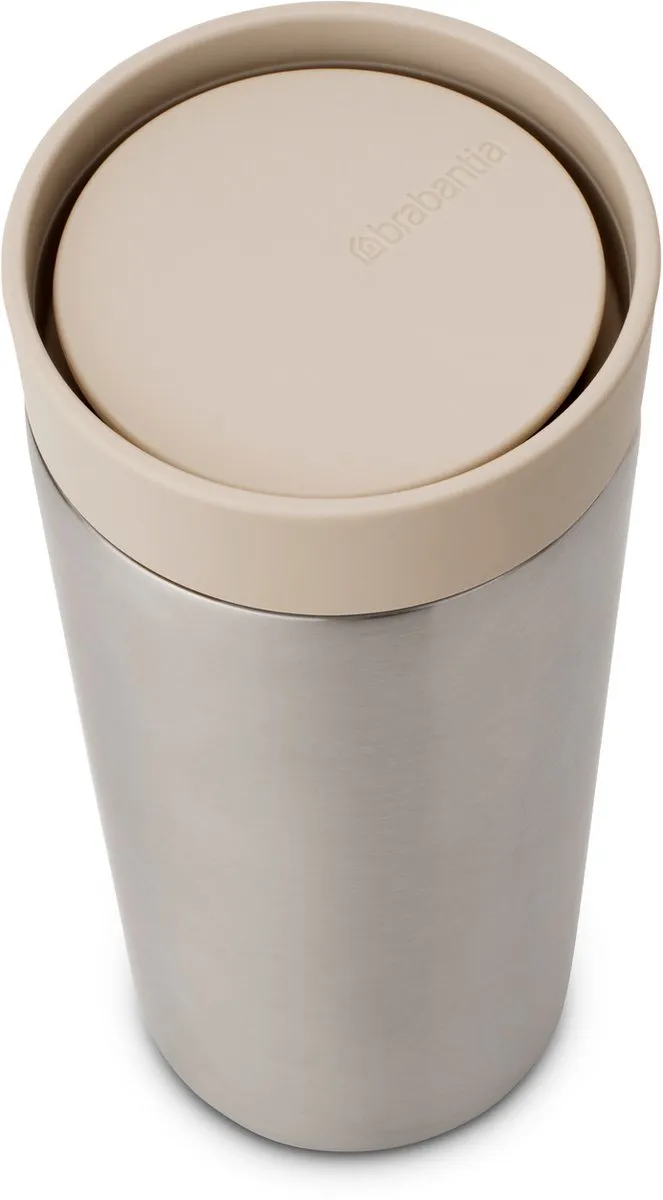 Brabantia Make & Take Thermosbeker 360ml - Soft Beige