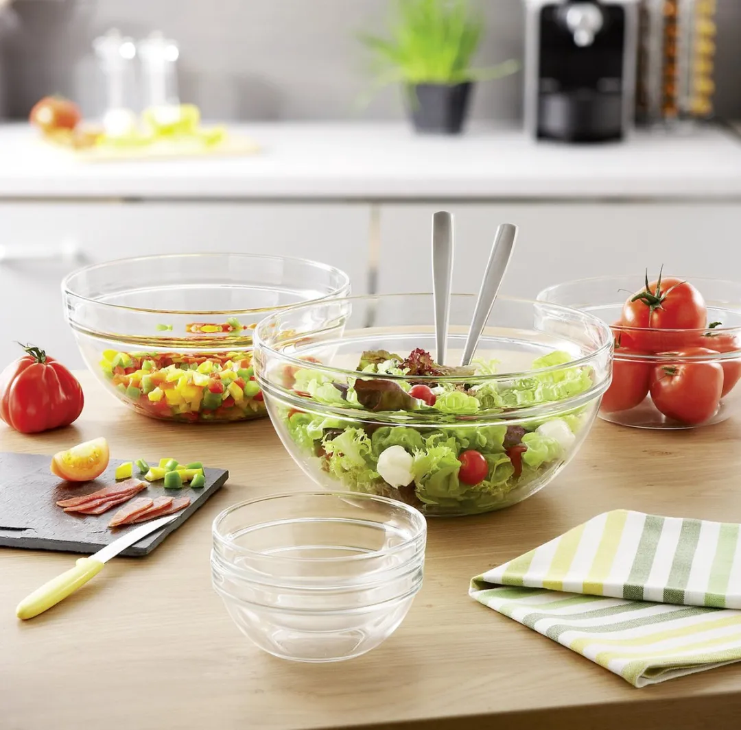 Luminarc Empilbare Saladeschaal 23cm - Transparant
