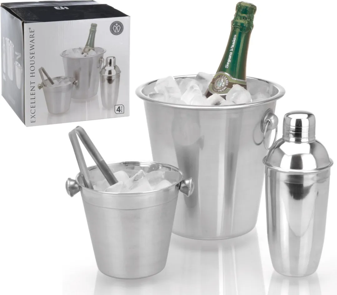 Excellent Houseware RVS Bar Set BB_B0520171