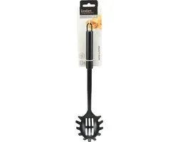 Excellent Houseware Spaghettilepel 30cm - Zwart RVS