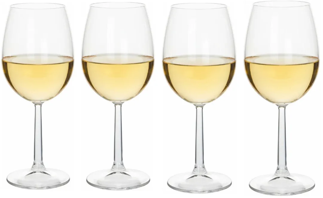 Cookinglife Milena Wijnglazen Set - 4 Stuks - 430ml - Transparant