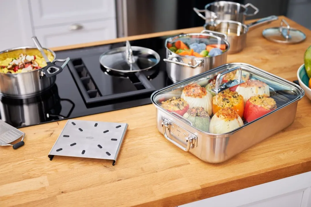 Rösle Steelpan 16cm - 1.4L - Inductie/Zilver