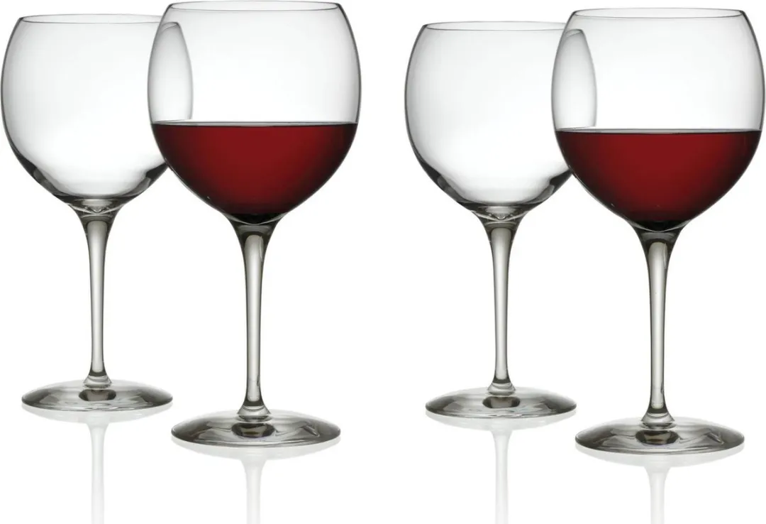 Alessi Mami SG119/0S4 Rode Wijnglas - 200ml - 4 Stuks - afbeelding 3 van 4