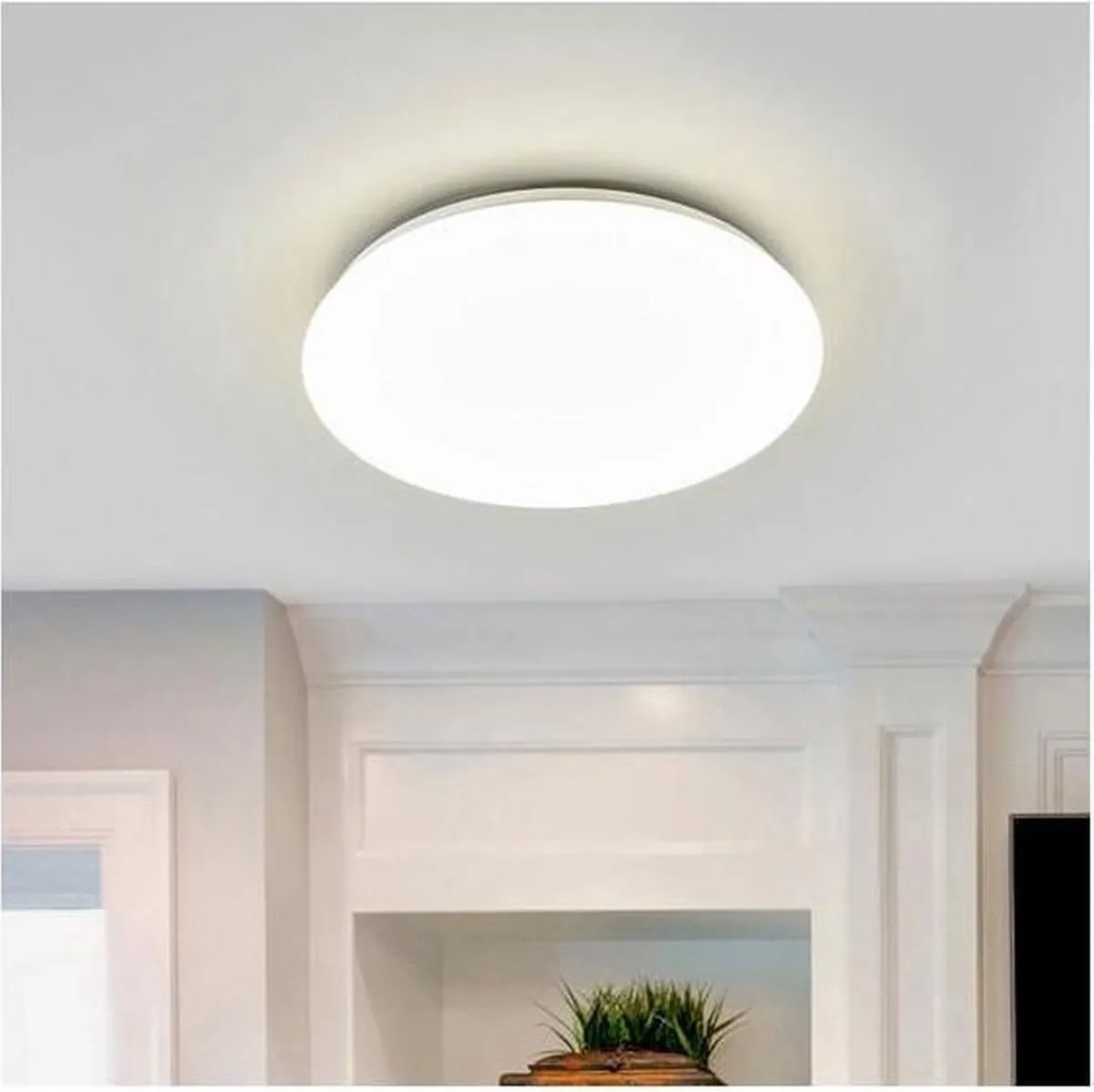 Philips Suede Plafondlamp 28cm - Koelwit