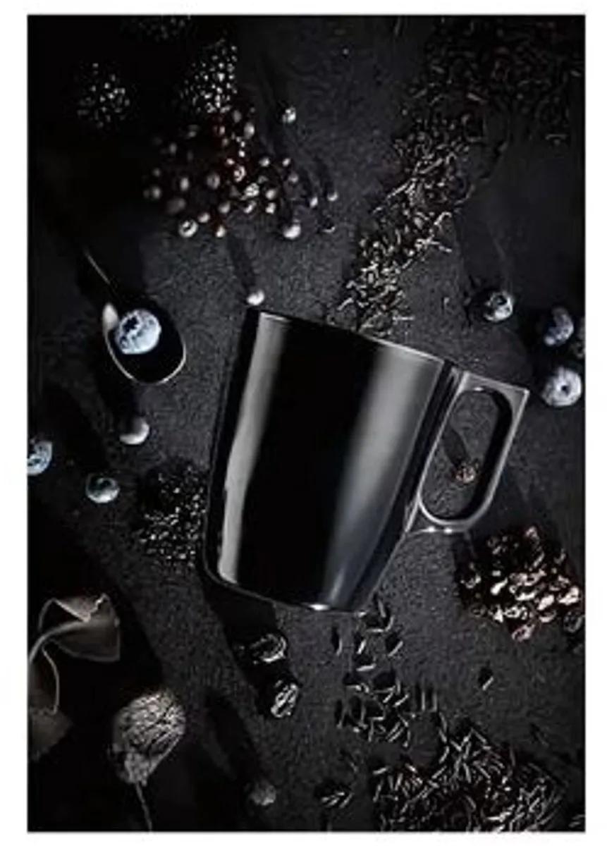 Luminarc Cosy & Trendy Flashy Mok 25cl - Zwart - afbeelding 2 van 3