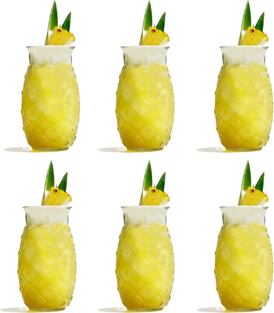 Cookinglife Tiki Cocktailglas Set 6 Stuks