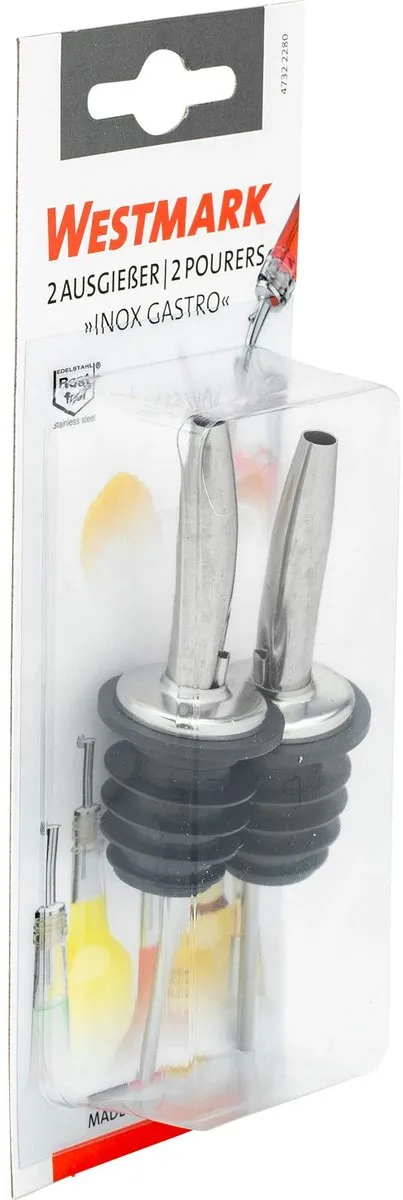 Westmark Inox Gastro Schenktuit 2 Stuks - PE-kurk