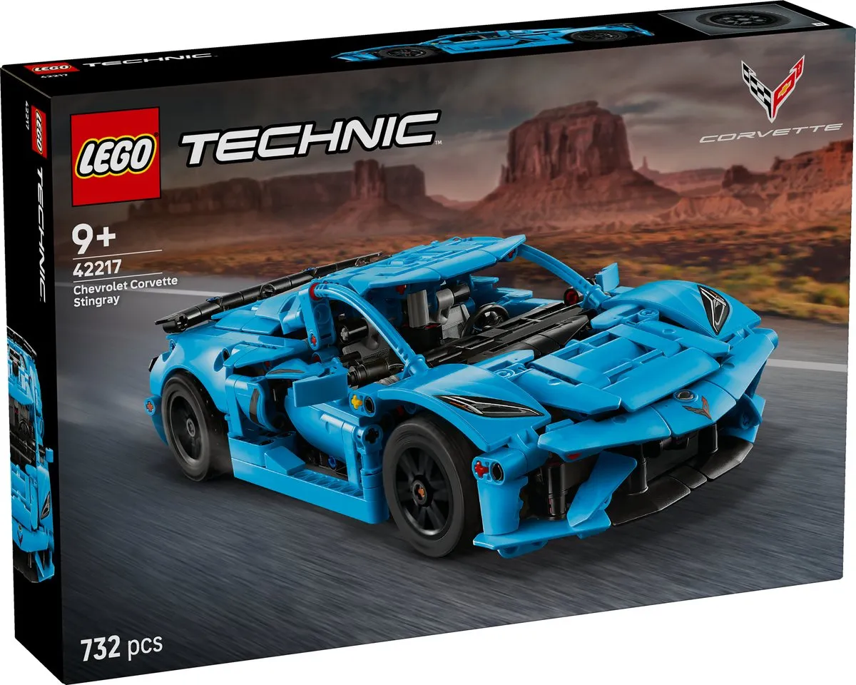 LEGO Technic Chevrolet Corvette Stingray 42217 - 732 Stukken