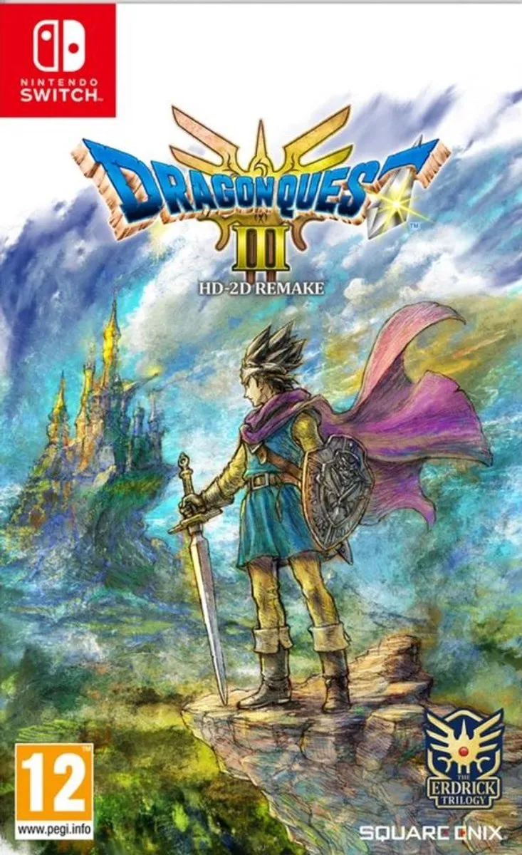 Square Enix Dragon Quest III HD - 2D Remake Nintendo Switch