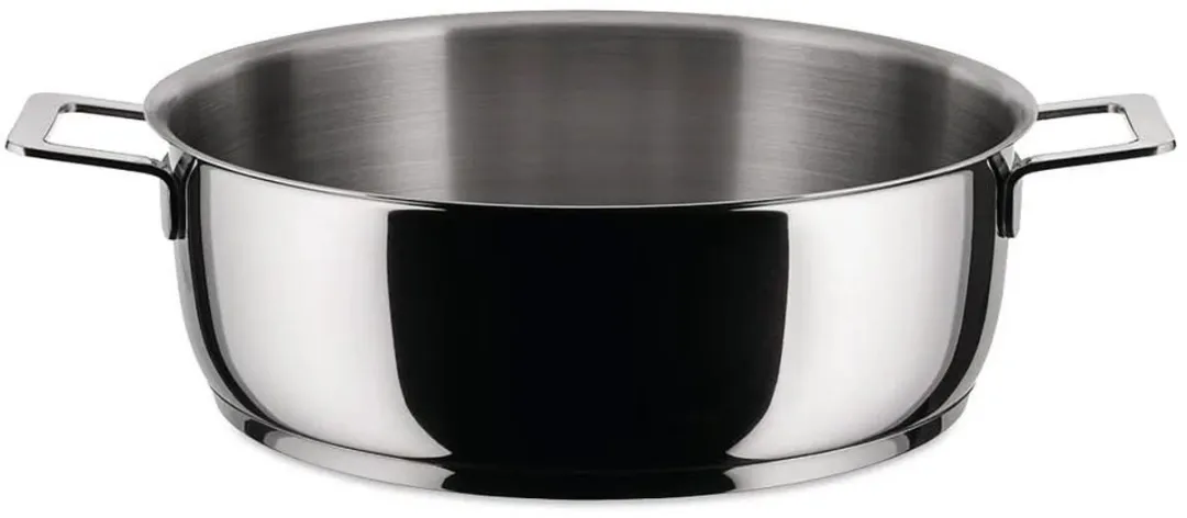 Alessi Jasper Morrison Pannenset 4-delig - Zilver