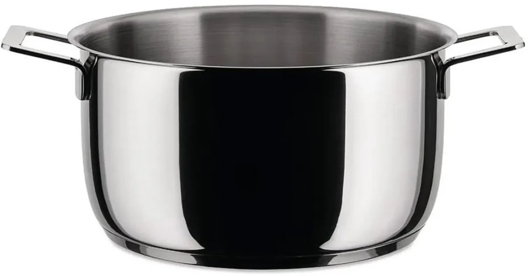 Alessi Jasper Morrison Pannenset 4-delig - Zilver