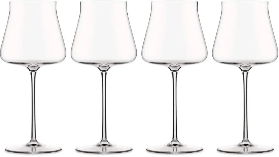Alessi Eugenia Rode Wijnglazen - 4 Stuks