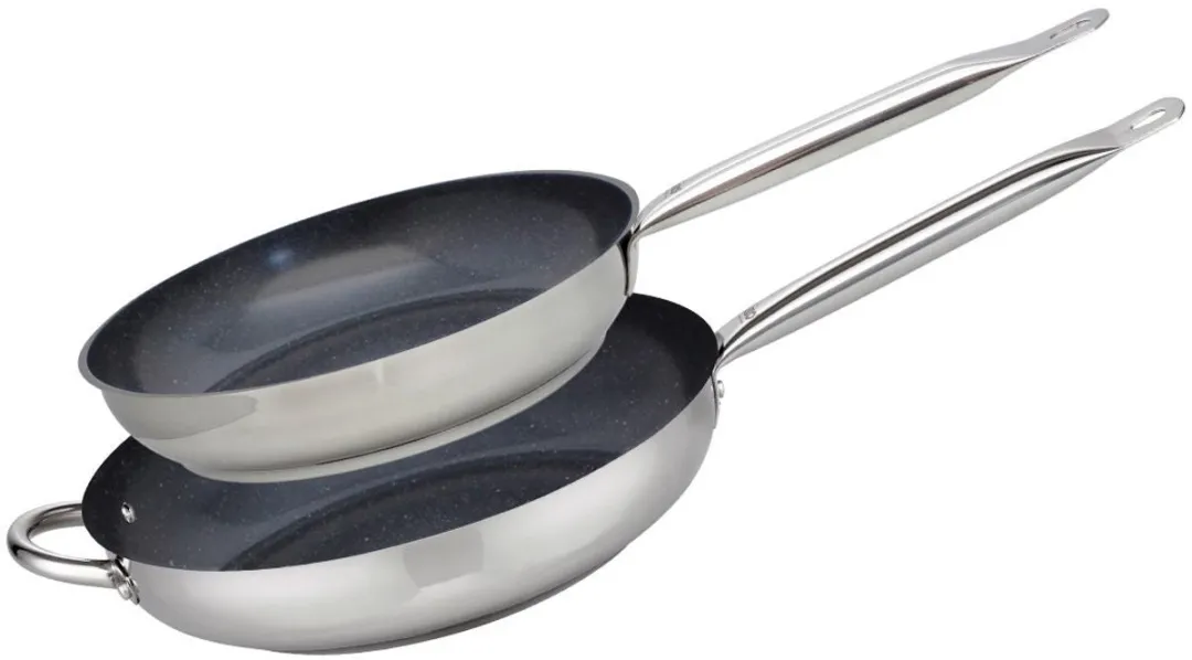 Fackelmann Elo 9804750 Set RVS Pannen 28cm & 32cm