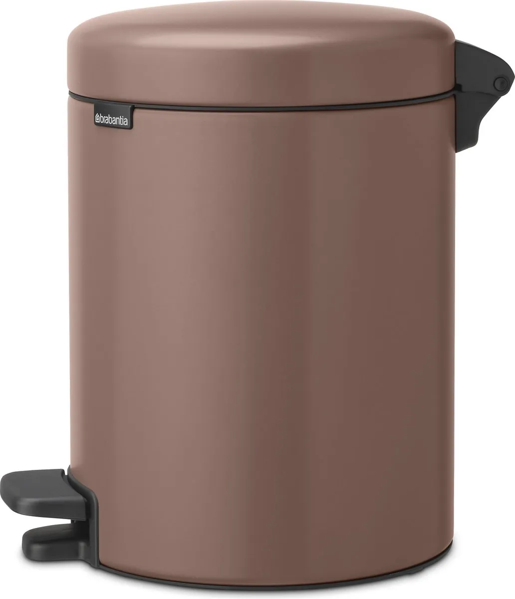 Brabantia NewIcon Prullenbak 5L - Satin Taupe