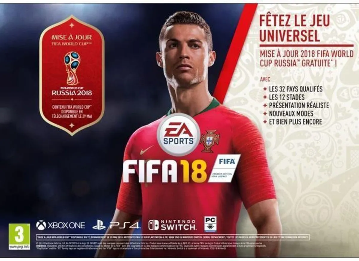 EA FIFA 18 Xbox One - Standaardeditie Frans