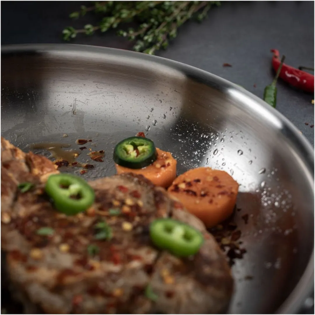 Kuhn Rikon Culinary Fiveply Koekenpan 24cm - RVS