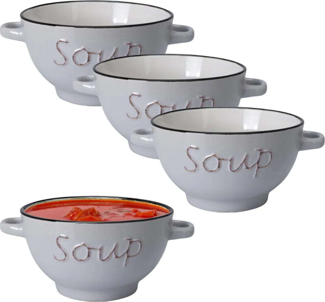 Excellent Houseware Soepkommen Gres