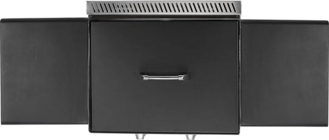 Princess 105055 Gasbakplaat met Trolley - RVS/Zwart