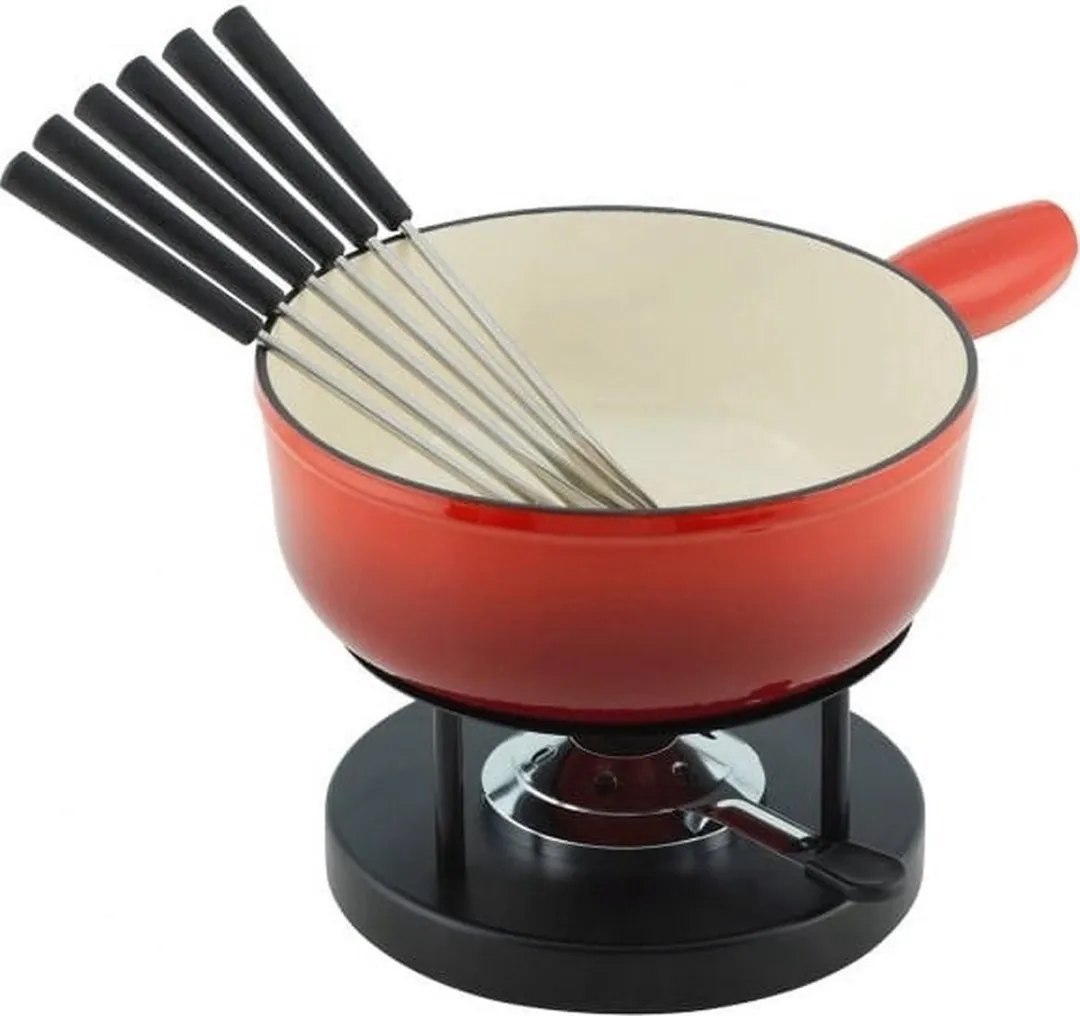 Kuhn Rikon Kaasfondue Set Gietijzer 6 Persoons