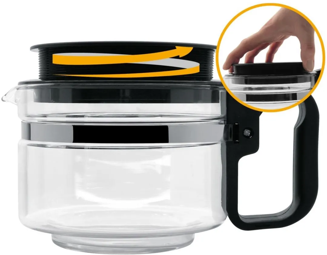 Fackelmann 20998 Schenker Koffiezetapparaat 200ml - Zwart