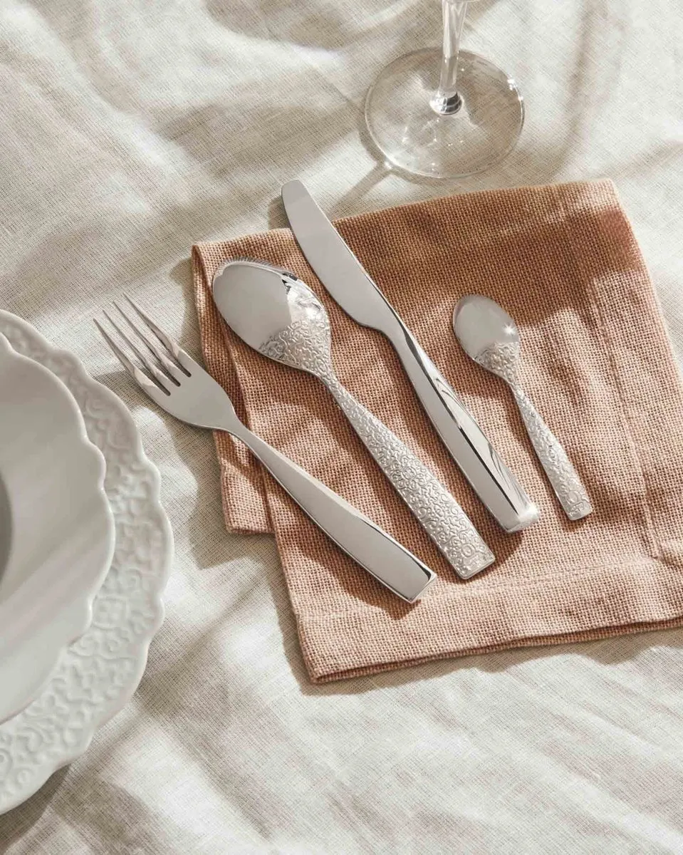 Alessi Dressed Bestekset MW03S24 - 24-delig - Zilvergrijs