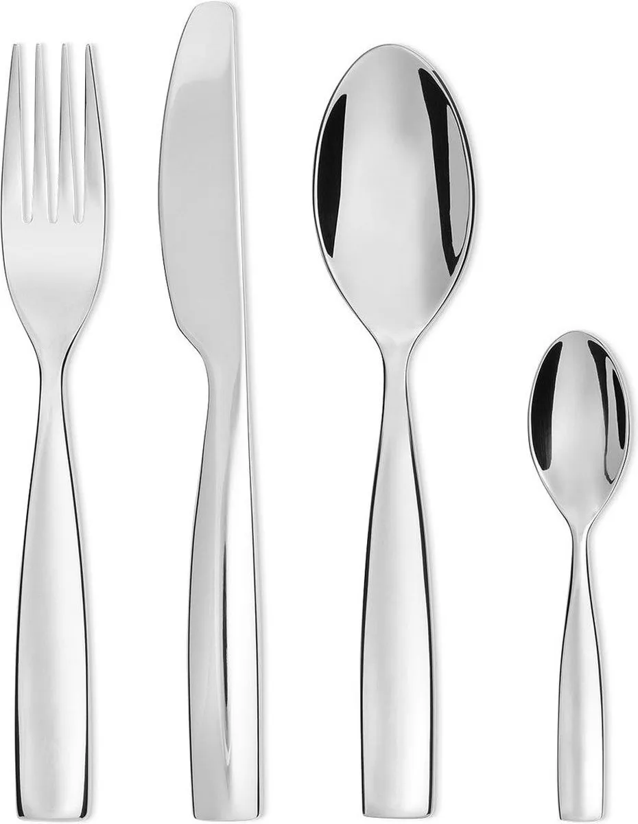 Alessi Dressed Bestekset MW03S24 - 24-delig - Zilvergrijs