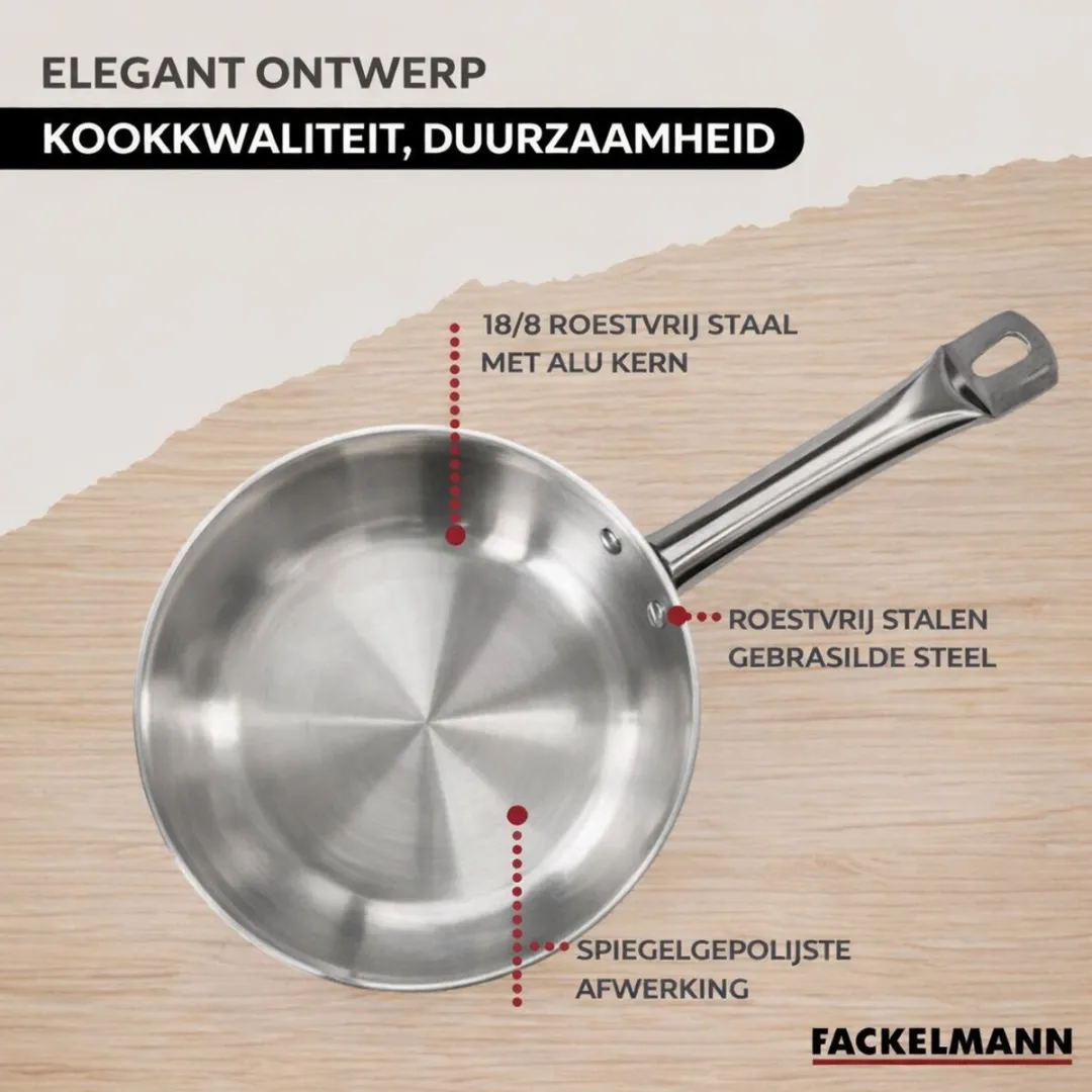 Fackelmann Eterna 9438650B88 Pannen Set