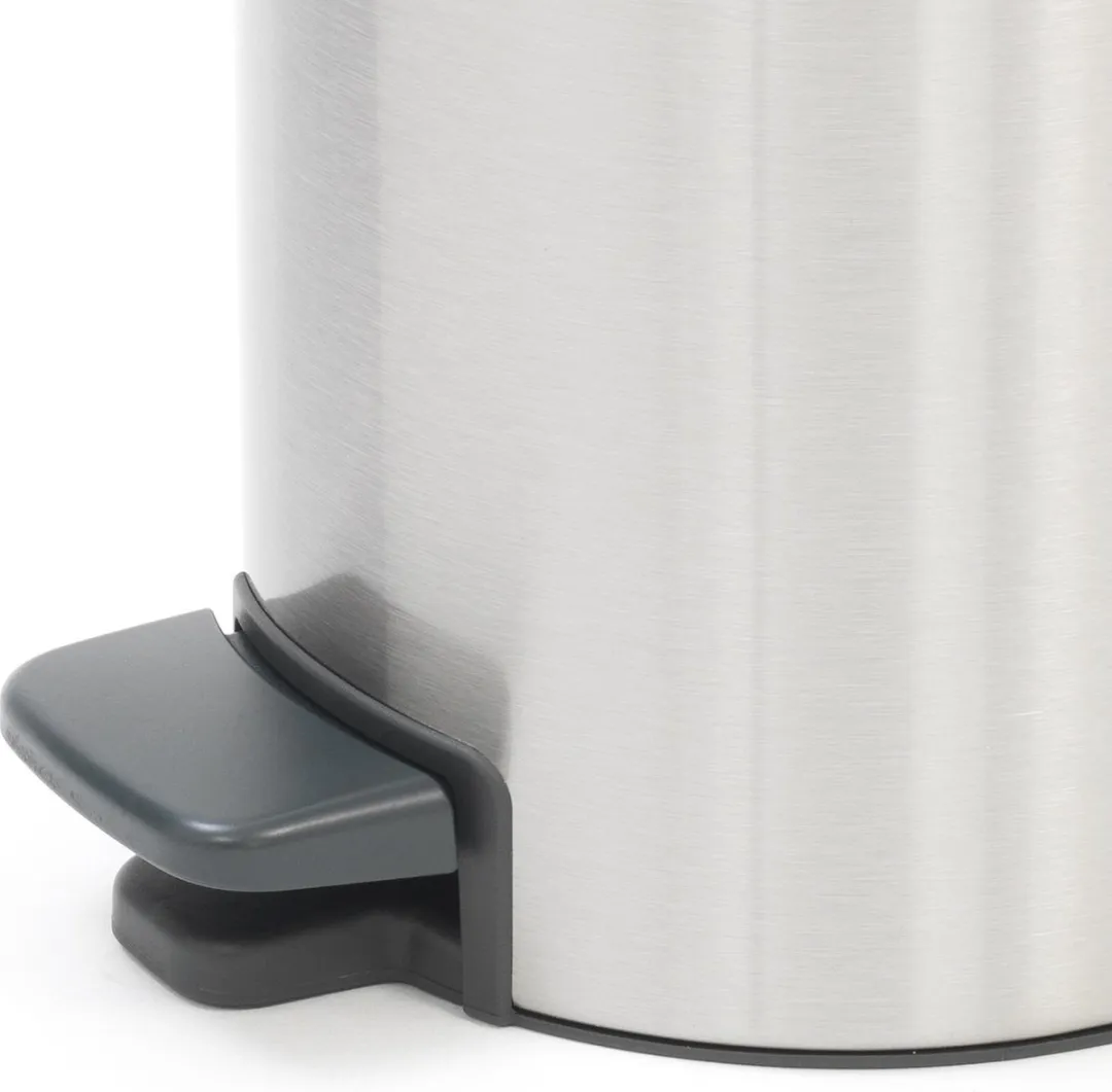 Brabantia NewIcon Prullenbak 3L Matt Steel - afbeelding 6 van 6
