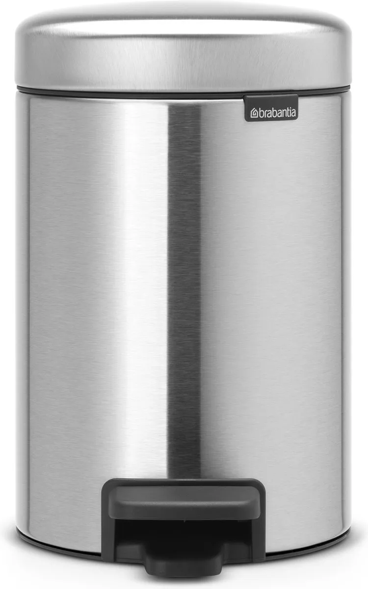 Brabantia NewIcon Prullenbak 3L Matt Steel