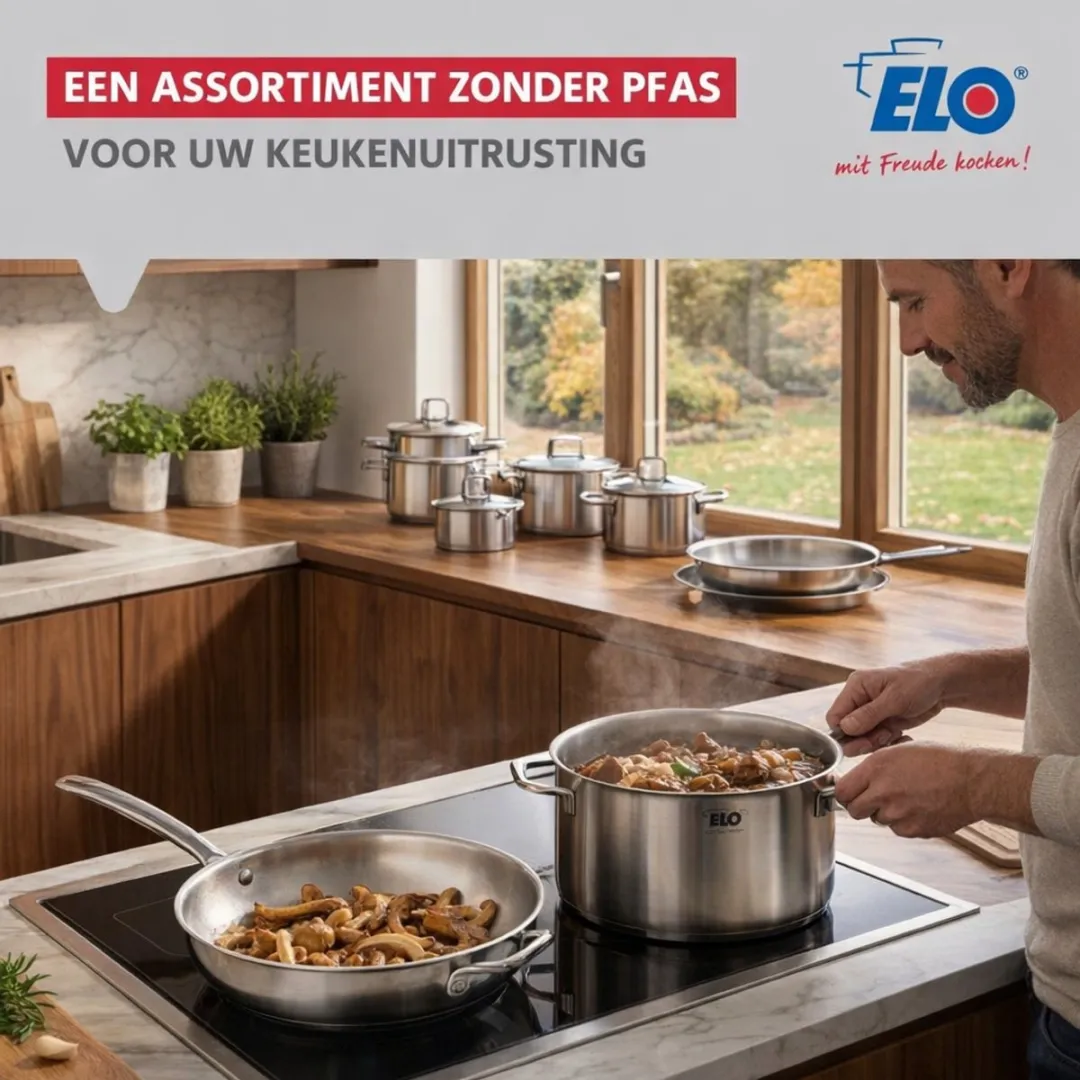Fackelmann Elo Profi Citrin Keukengerei Set 3-delig - 24/14/16cm Roestvrij staal