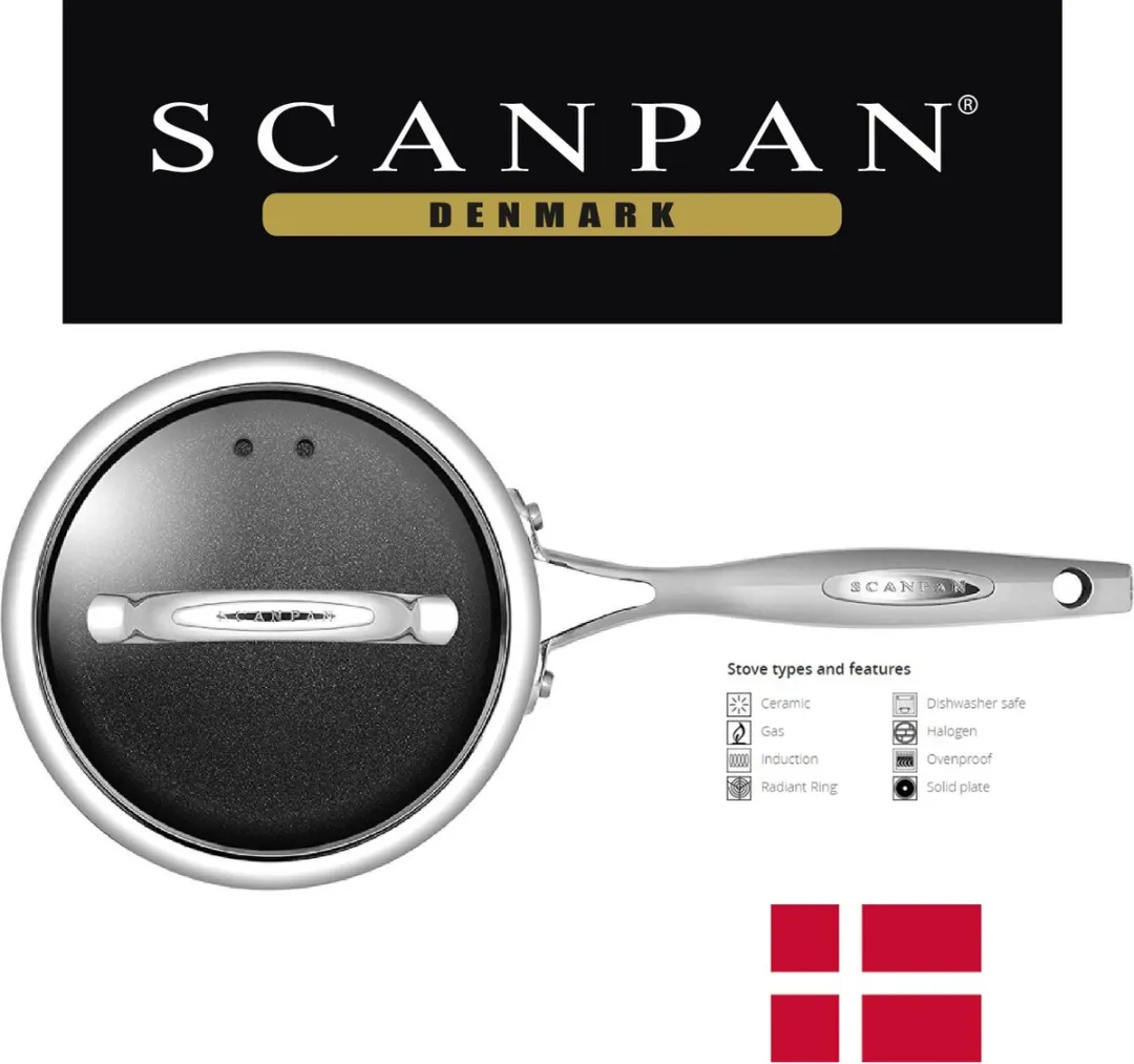 Scanpan HaptIQ Steelpan 16cm - Inductie - 1.8L - afbeelding 2 van 3