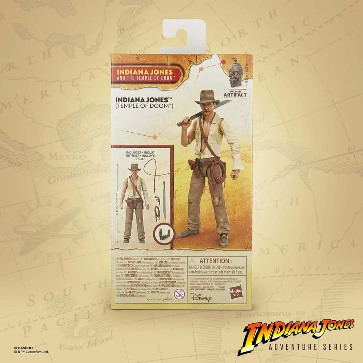 Hasbro Indiana Jones Templo Maldito Figuur - Staand