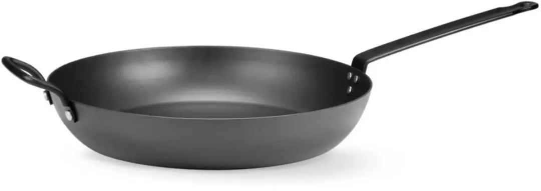 HENDI Diepe Bakpan 628058 - 327x593mm - Carbon Staal - Inductiegeschikt