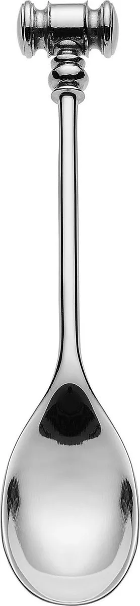 Alessi Dressed Eierlepel MW20S2 - 2 Stuks - Zilver