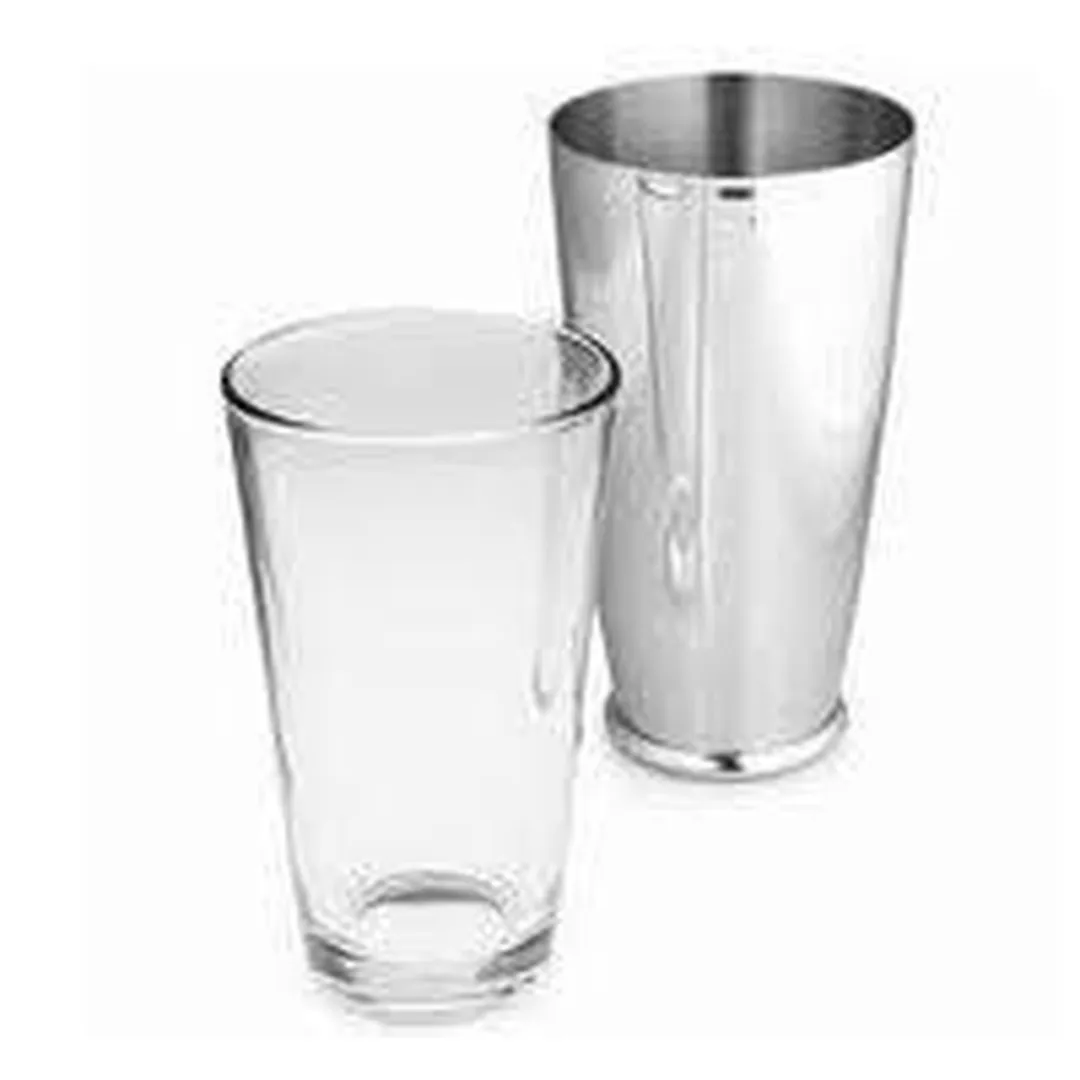 Alessi Boston Shaker - 50cl - RVS/Glas - 3 Stuks