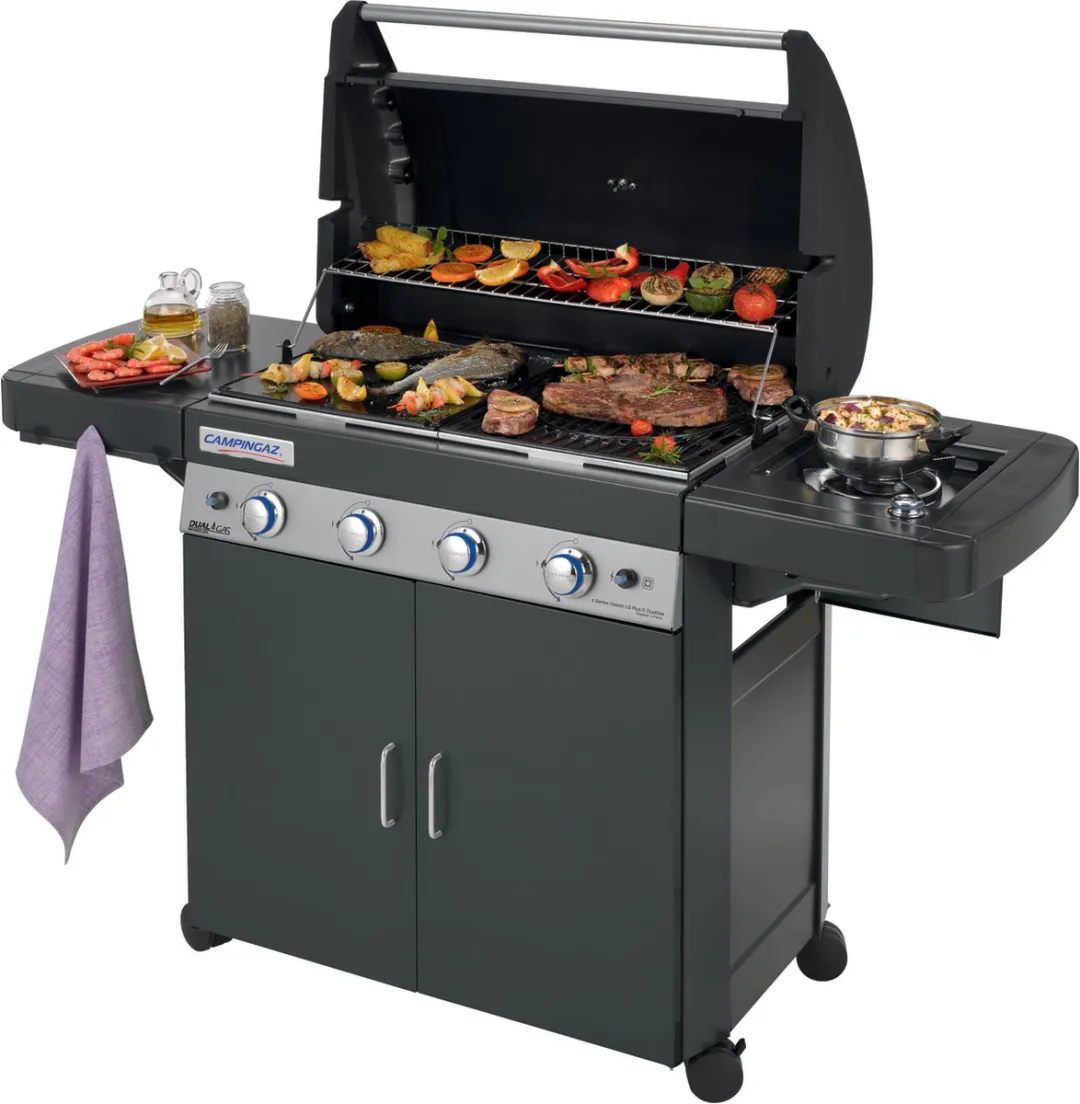 Campingaz 4 Series Classic LS Plus Gasbarbecue 45cm - 4 Branders - Zwart