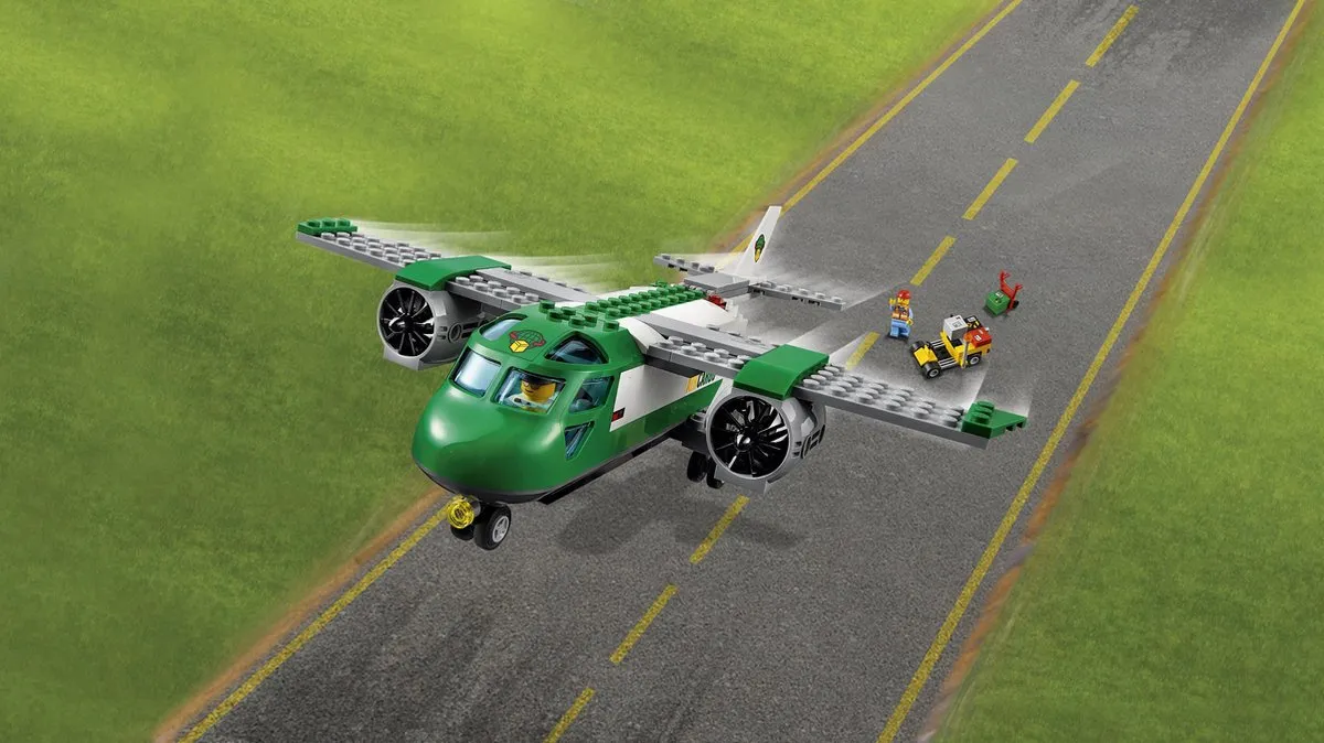 LEGO City Vrachtvliegtuig 60101 - 157 Stukken - 2 Minifiguren